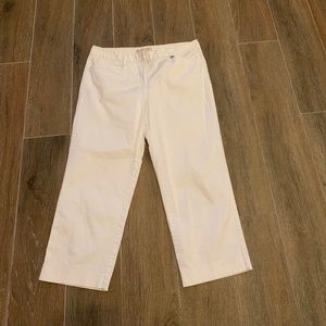 White Michael Kors Crop pants Size 8